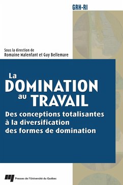 Cover La domination au travail (eBook, PDF)