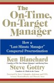 The On-Time, On-Target Manager (eBook, ePUB)