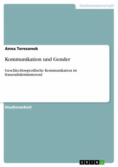 Cover Kommunikation und Gender (eBook, PDF)