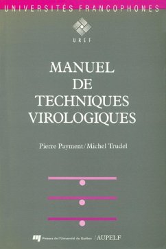 Cover Manuel de techniques virologiques (eBook, PDF)