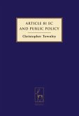 Article 81 EC and Public Policy (eBook, PDF) Article 81 EC and Public Policy (eBook, PDF)