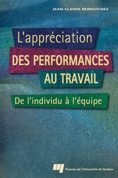 Cover L'appréciation des performances au travail (eBook, PDF)