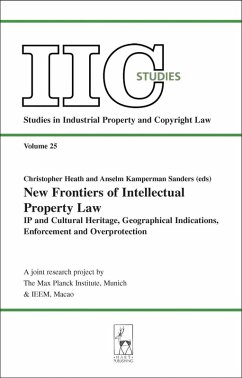New Frontiers of Intellectual Property Law (eBook, PDF)