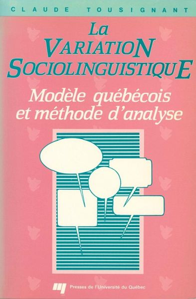 La variation sociolinguistique (eBook, PDF) La variation sociolinguistique (eBook, PDF)