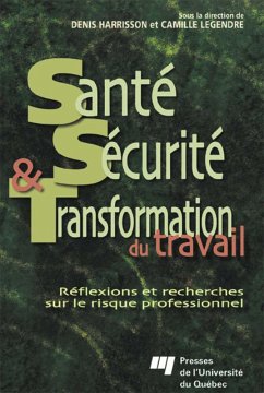 Cover Sante, securite et transformation du travail (eBook, PDF)