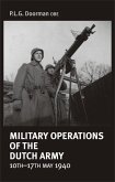 Military Operations of the Dutch Army 10th-17th May 1940 (eBook, ePUB)