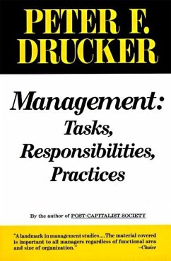 Management (eBook, ePUB) - Drucker, Peter F.