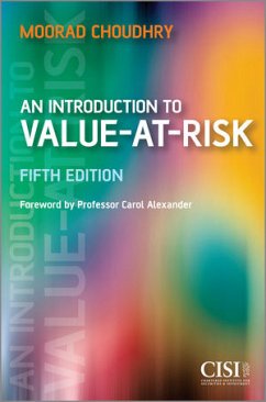 An Introduction to Value-at-Risk (eBook, PDF) - Choudhry, Moorad