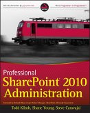 Professional SharePoint 2010 Administration (eBook, ePUB)