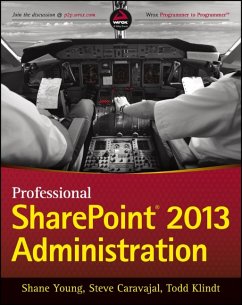 Professional SharePoint 2013 Administration (eBook, ePUB) - Young, Shane; Caravajal, Steve; Klindt, Todd