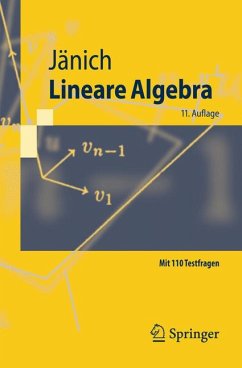 Lineare Algebra (eBook, PDF) - Jänich, Klaus