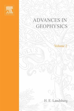 Advances in Geophysics (eBook, PDF)