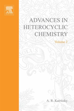 Cover Advances in Heterocyclic Chemistry (eBook, PDF)