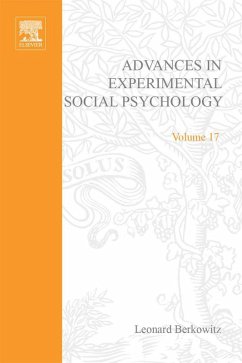 Advances in Experimental Social Psychology (eBook, PDF)