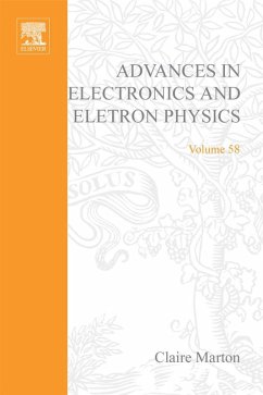 Cover Advances in Electronics and Electron Physics (eBook, PDF)