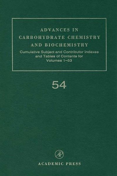 Advances in Carbohydrate Chemistry and Biochemistry (eBook, ePUB)