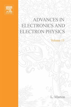 Advances in Electronics and Electron Physics (eBook, PDF)