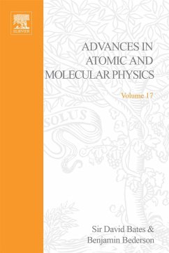 Cover Advances in Atomic and Molecular Physics (eBook, PDF)