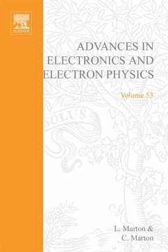 Advances in Electronics and Electron Physics (eBook, PDF)