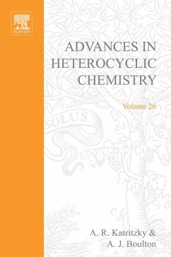 Cover Advances in Heterocyclic Chemistry (eBook, PDF)