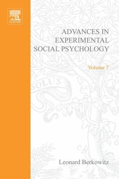 Advances in Experimental Social Psychology (eBook, PDF)