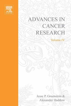 Advances in Cancer Research (eBook, PDF) Cover Advances in Cancer Research (eBook, PDF)