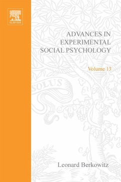 Advances in Experimental Social Psychology (eBook, PDF)