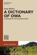 A Dictionary of Owa - Bild 1