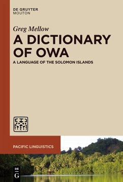 A Dictionary of Owa - Mellow, Greg