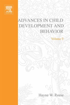 Cover Advances in Child Development and Behavior (eBook, PDF)