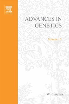 Advances in Genetics (eBook, PDF)