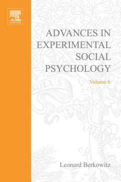 Advances in Experimental Social Psychology (eBook, PDF)