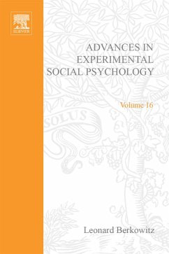 Advances in Experimental Social Psychology (eBook, PDF)