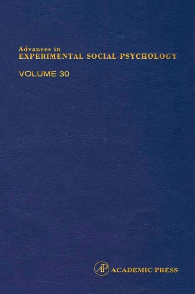 Advances in Experimental Social Psychology (eBook, PDF) Advances in Experimental Social Psychology (eBook, PDF)