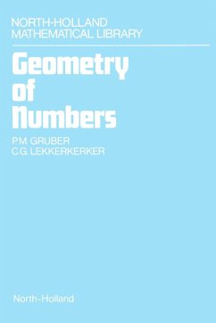 Geometry of Numbers (eBook, PDF) - Lekkerkerker, C. G.; Gruber, Pascale