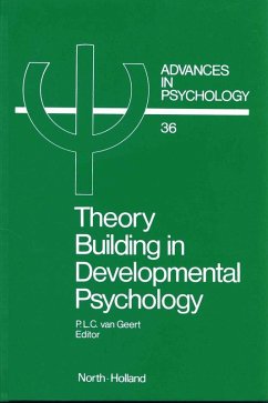 Theory Building in Developmental Psychology (eBook, PDF)