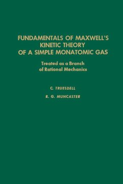 Cover Fundamentals of Maxwel's Kinetic Theory of a Simple Monatomic Gas (eBook, PDF)