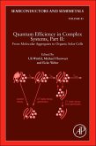 Quantum Efficiency in Complex Systems, Part II: From Molecular Aggregates to Organic Solar Cells (eBook, ePUB)