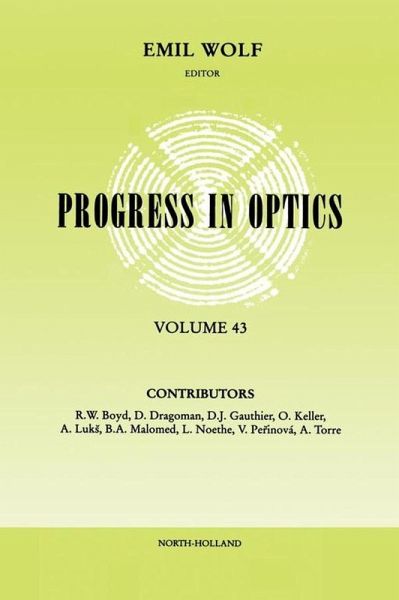 Progress in Optics (eBook, ePUB)