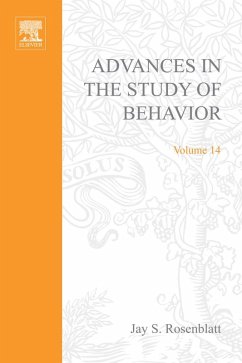 Advances in the Study of Behavior (eBook, PDF)