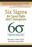 Six Sigma for Green Belts and Champions (eBook, PDF)