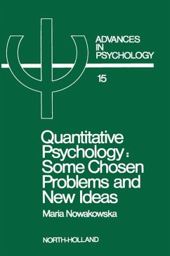 Cover Quantitative Psychology (eBook, PDF)