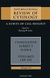 Cumulative Subject Index (eBook, ePUB) - Bild 1