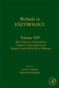 RNA Turnover in Eukaryotes: Analysis of Specialized and Quality Control RNA Decay Pathways (eBook, ePUB)