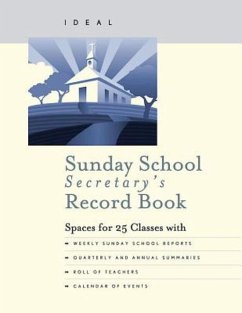 Ideal Sunday School Secretary's Record Book