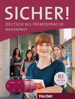 2 Audio-CDs und DVD zum Kursbuch, Lektion 1-12 / Sicher! B2 - Perlmann-Balme, Michaela; Schwalb, Susanne