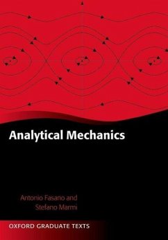 Analytical Mechanics: An Introduction - Fasano, Antonio; Marmi, Stefano; Pelloni, Beatrice