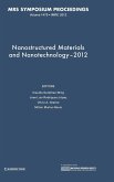 Nanostructured Materials and Nanotechnology-2012