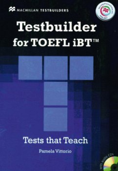 Testbuilder for TOEFL iBT, Student's Book with 2 Audio-CDs, Key and Macmillan Practice Online Code