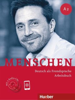 Menschen A2. Arbeitsbuch mit 2 Audio-CDs - Breitsameter, Anna;Glas-Peters, Sabine;Pude, Angela